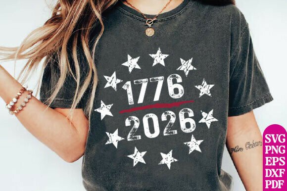 American 250th Graphics for T-Shirt Designs