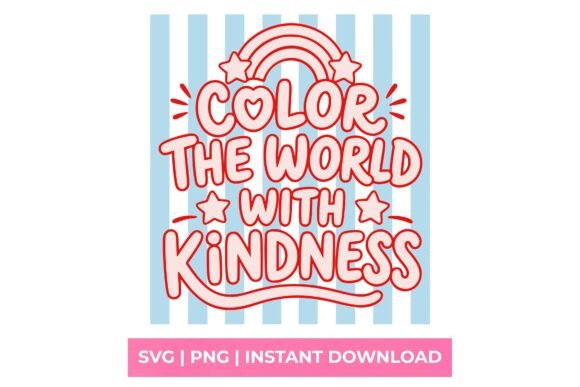 Color the World with Kindness Teacher Graphics