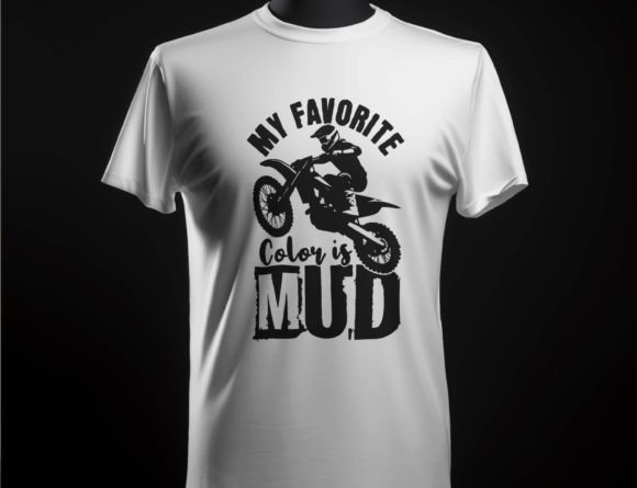 Motocross Svg, My Favorite Color is Mud Graphics