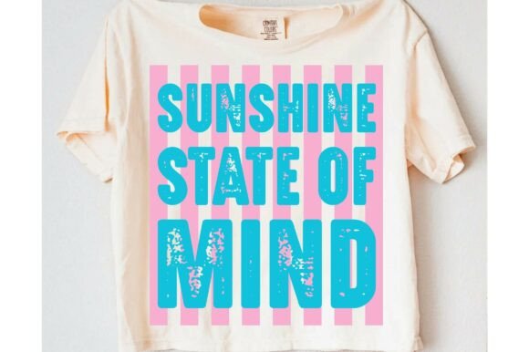 Retro Sunshine Graphics for T-Shirt Designs