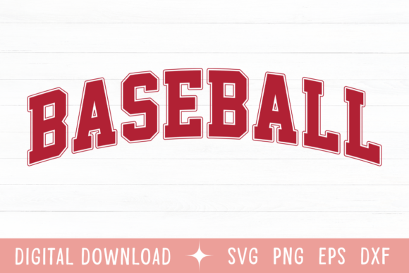 Retro Varsity SVG for Graphics and T-Shirt Designs