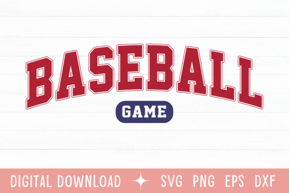 Retro Varsity SVG for Graphics and T-Shirt Designs