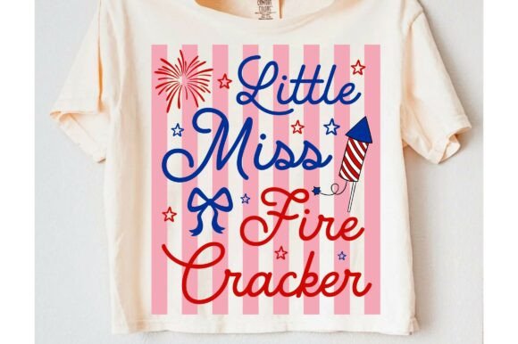 Reviewing Little Miss Firecracker SVG for 4th of July Embroidery