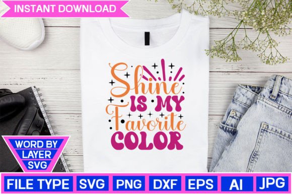 Shine SVG: Elevate T-Shirt Designs & Graphics